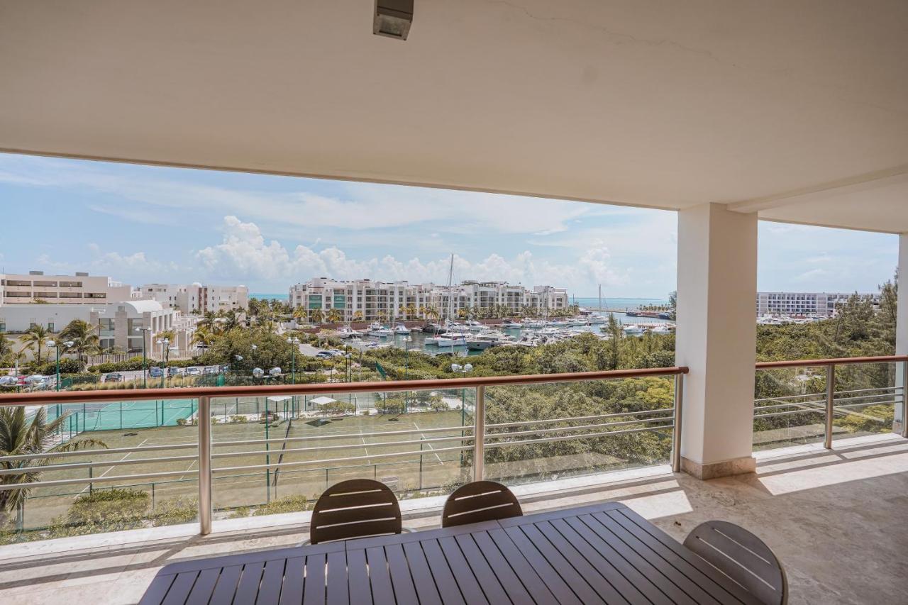 La Amada Condo With Marina View Cancún Eksteriør bilde