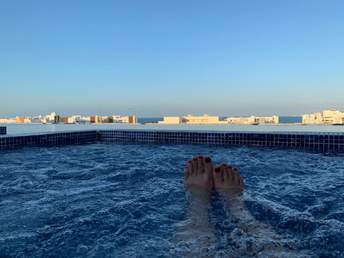 La Amada Condo With Marina View Cancún Eksteriør bilde