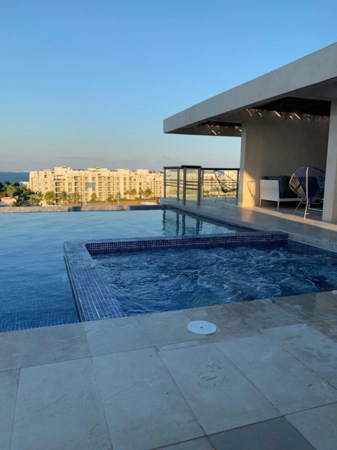 La Amada Condo With Marina View Cancún Eksteriør bilde